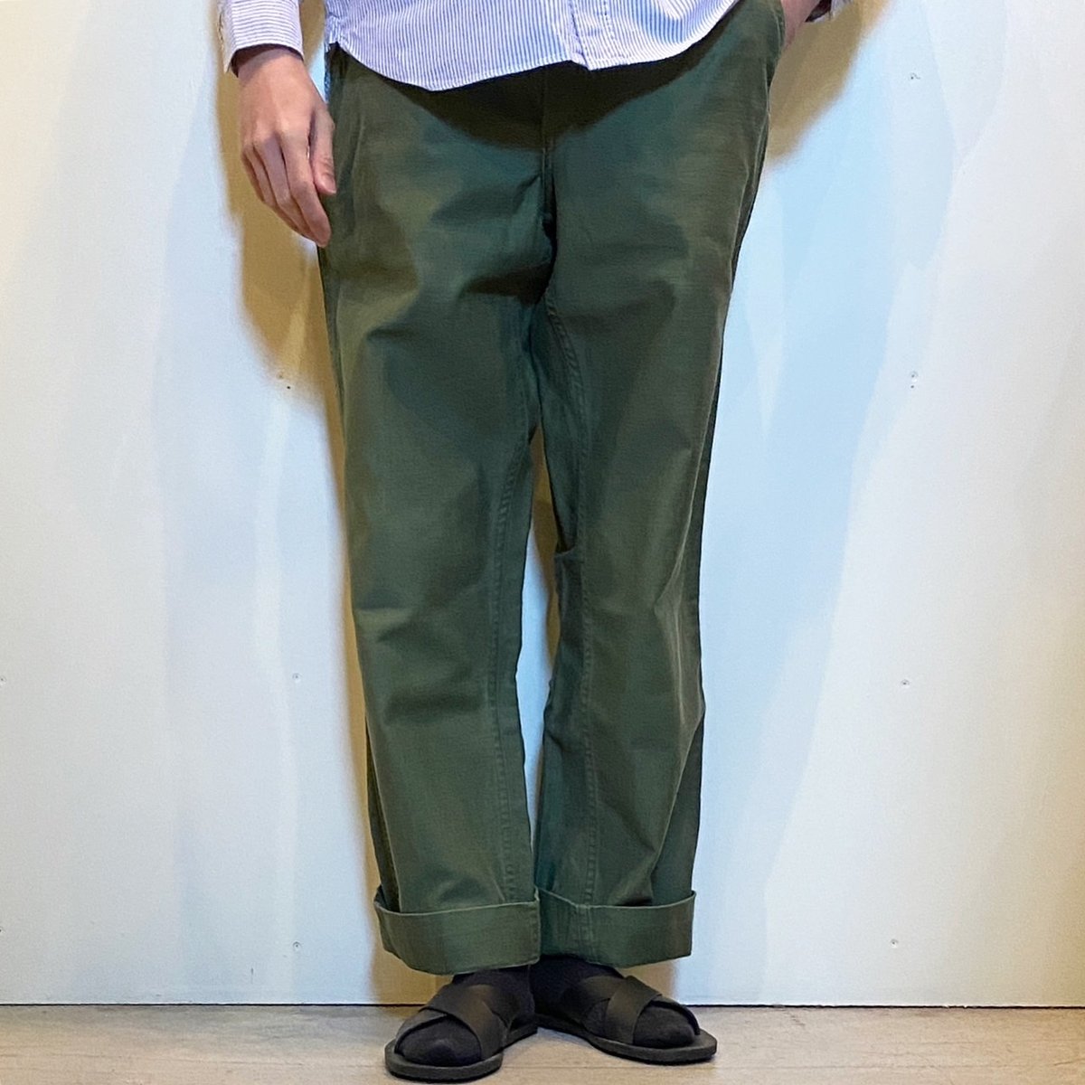 60s 米軍実物 USMC P-58 UTILITY PANTS size 32 USMC- Vintage 50-60s P-58 Utility Pants | BEGGARS BANQUET