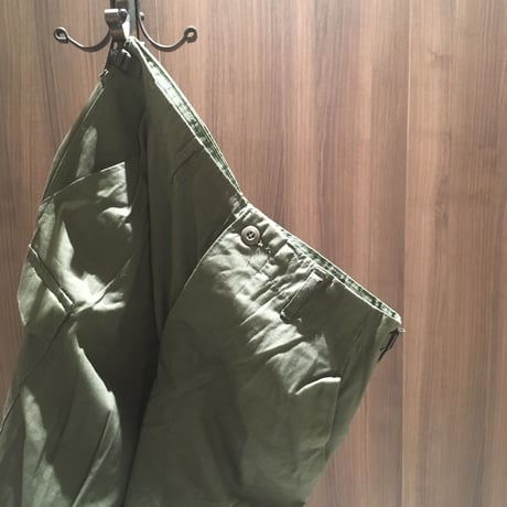 1970's US.ARMY Jungle Fatigue 4th Trousers Deadstock