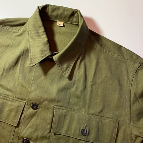 1940's US.ARMY M-43 Herringbone Jacket Deadstock