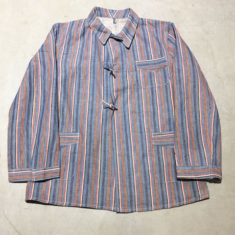 1950's〜 Bulgaria Military Pajama L/S Shirt Deadstock