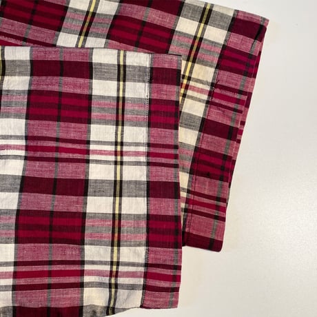 1960's Stulmaker's Indian Madras S/S Shirt