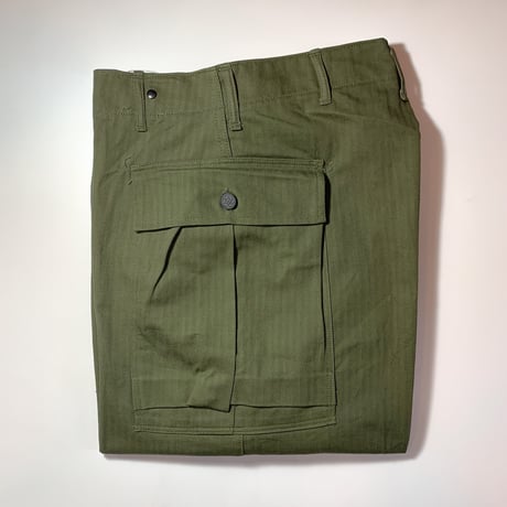 1940's US.ARMY M-43 Herringbone Trousers Deadstock