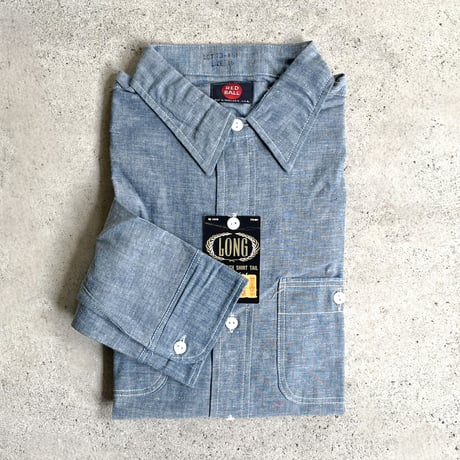1960's RED BALL Chambray L/S Shirt Deadstock