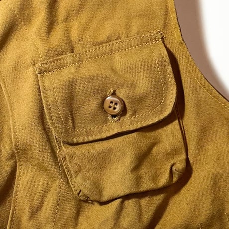 1940〜50's Red Head Hunting Vest