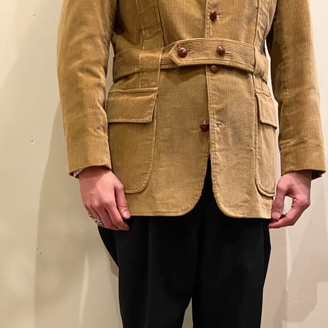 1960's〜 L.L.Bean Corduroy Norfolk Jacket