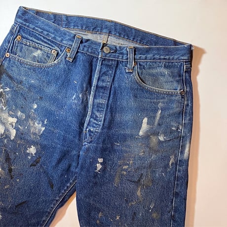 1970's Levi's 501 66 Chain Denim Pants