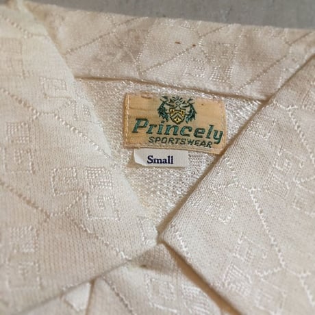 1950〜60's Princely Pullover S/S Shirt Deadstock