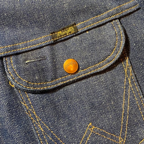 1970's〜 Wrangler 124MJ Denim Jacket Deadstock