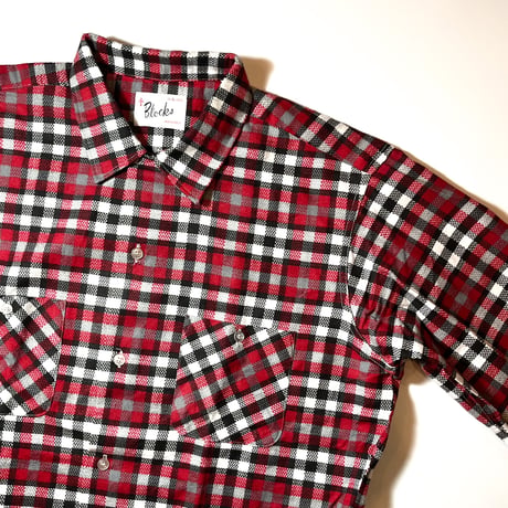 1960's Blocks Flannel L/S Shirt Deadstock