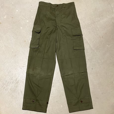 1950〜60's French Army M-47 Herringbone Trousers Deadstock