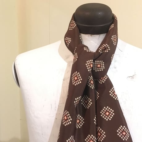 1950's Unknown Rayon Scarf
