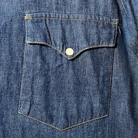 1950's〜 BIG SMITH Denim Western L/S Shirt