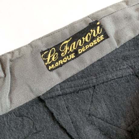 1930's〜 Le Favori Cotton Trousers Deadstock