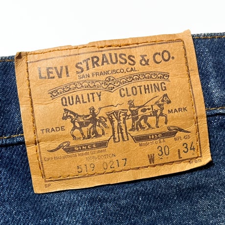 1980's Levi's 519 Denim Pants