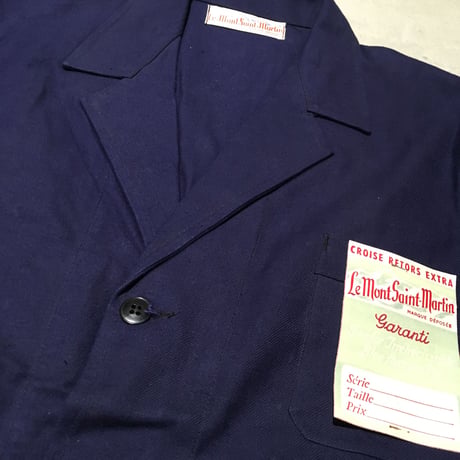 1950〜60's Le Mont Saint-Martin Work Jacket Deadstock