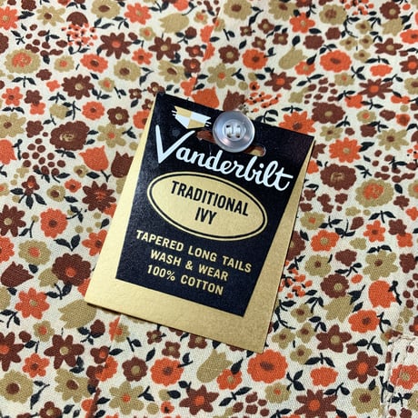1960's〜 Vanderbilt S/S Shirt Deadstock