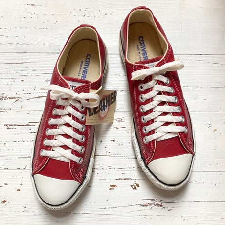 1990's CONVERSE ALL STAR Leather Low Deadstock