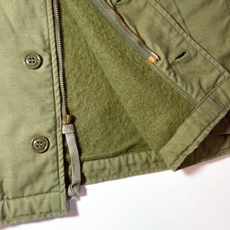 1980's US.NAVY A-2  Deck Jacket