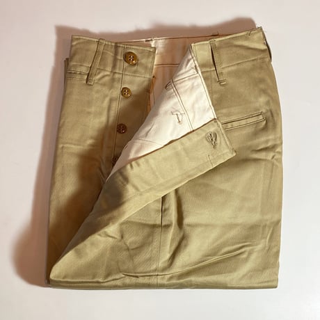 1950's US.ARMY Chino Trousers Deadstock