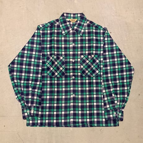 1950's Gentry Flannel L/S Shirt Deadstock
