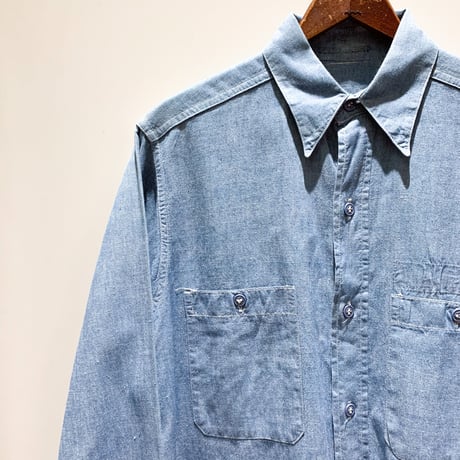 1950's US.NAVY Chambray L/S Shirt
