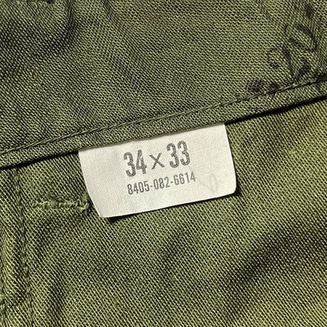 1960's US.ARMY Utility Trousers Deadstock