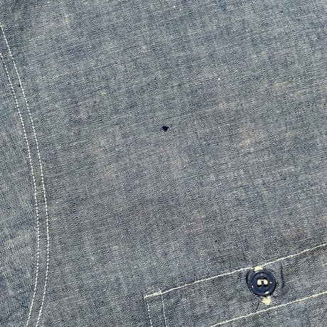 1960's US.NAVY Chambray L/S Shirt