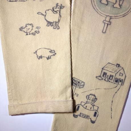 1960's Vanslacks Memorial Corduroy Pants