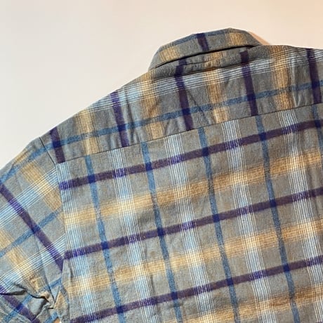 1960's BROOKDALE Flannel L/S Shirt Deadstock