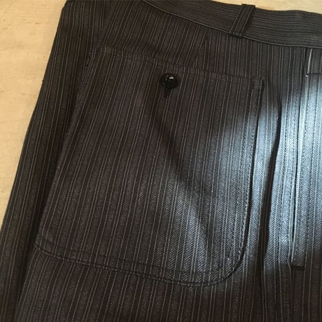 1950's LE MONT ST MICHEL Cotton Trousers Deadstock