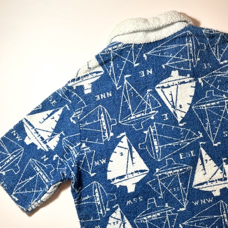 1960's Sea Island Mfg.Co. Pile Pullover S/S Shirt
