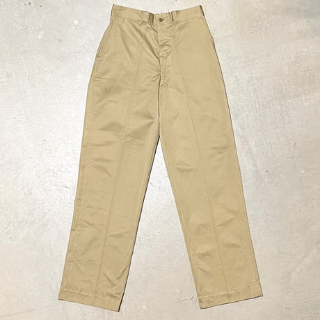 1950's US.ARMY Chino Trousers Deadstock