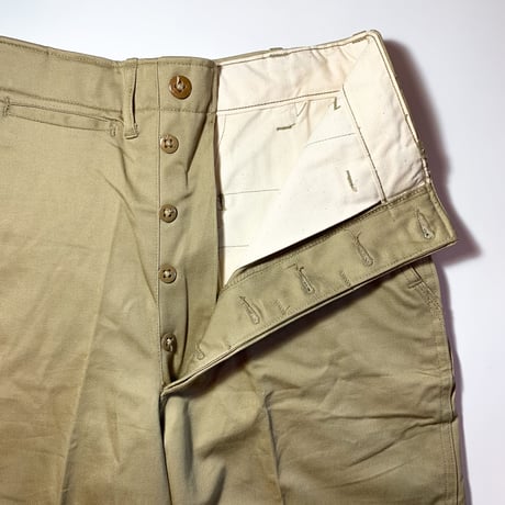 1950's US.ARMY Chino Trousers Deadstock