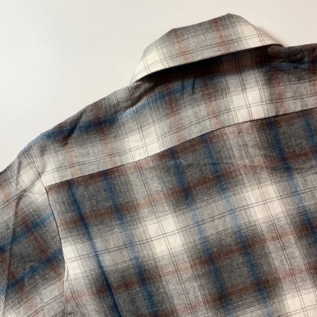 1960〜70's Super Macy Rayon L/S Shirt Deadstock