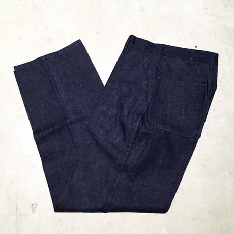 1940's US.NAVY Denim Trousers Deadstock
