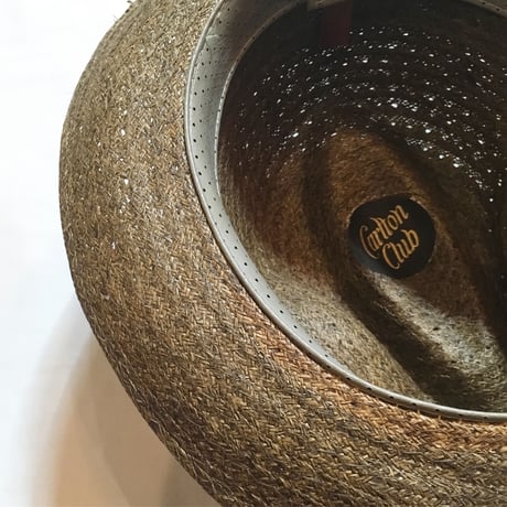 1960's〜 Carlton Club Straw Hat Deadstock
