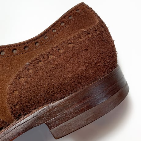 1970's SAXONE Brown Suede Shoes