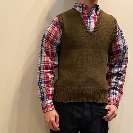 1940's American Red Cross Knit Vest