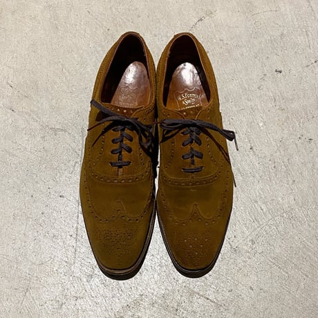 1960〜70's W.S.FOSTER&SONS LTD. Brown Suede Shoes