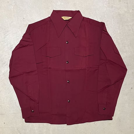 1950's Alexander Rayon L/S Shirt Deadstock