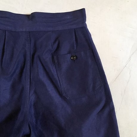 1960's Italy Navy Gurkha Short Pants