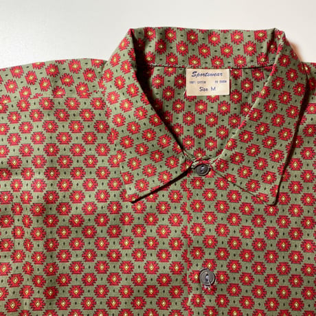 1950〜60's Sportswear L/S Shirt Deadstock