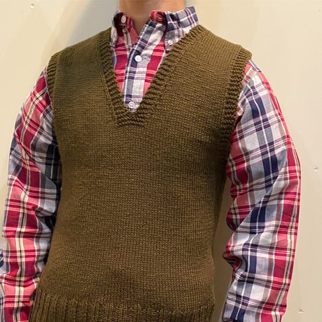 1940's American Red Cross Knit Vest