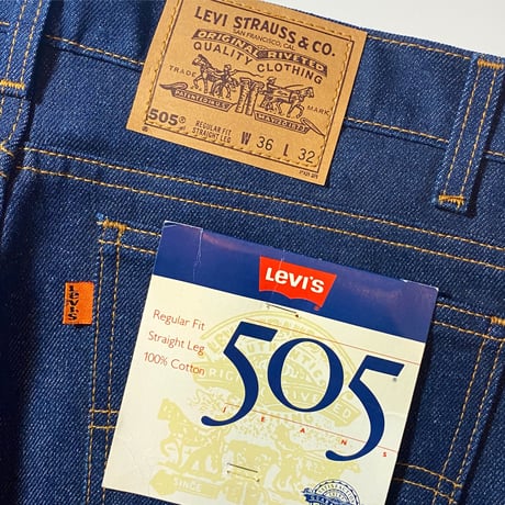 1990's Levi's 505 Denim Pants Deadstock