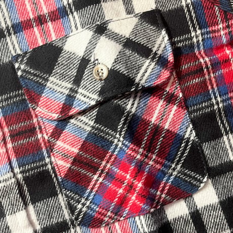 1980's FIVE BROTHER Heavy Flannel L/S Shirt Deadstock