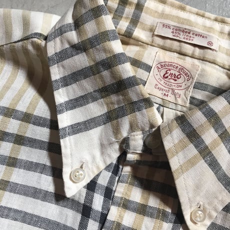 1960's Enro Cotton&Linen S/S Shirt