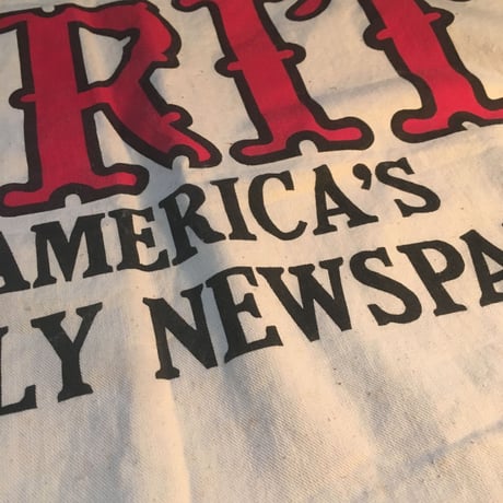 1950's〜 Unknown Newspaper Bag Deadstock