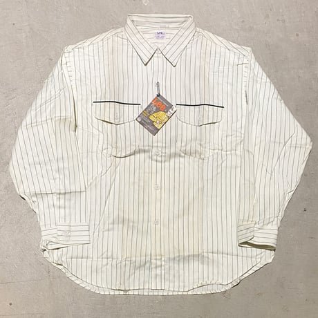 1960's Lee Coca-Cola Stripe L/S Shirt Deadstock