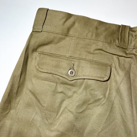 1950〜60's French Army M-52 Chino Trousers Deadstock
