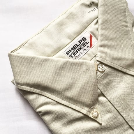1960's PHELPS TERKEL L/S Shirt Deadstock